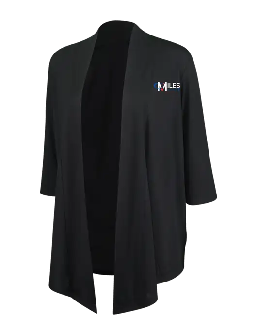 Black Womens Concept Shrug w/Miles IT Logo