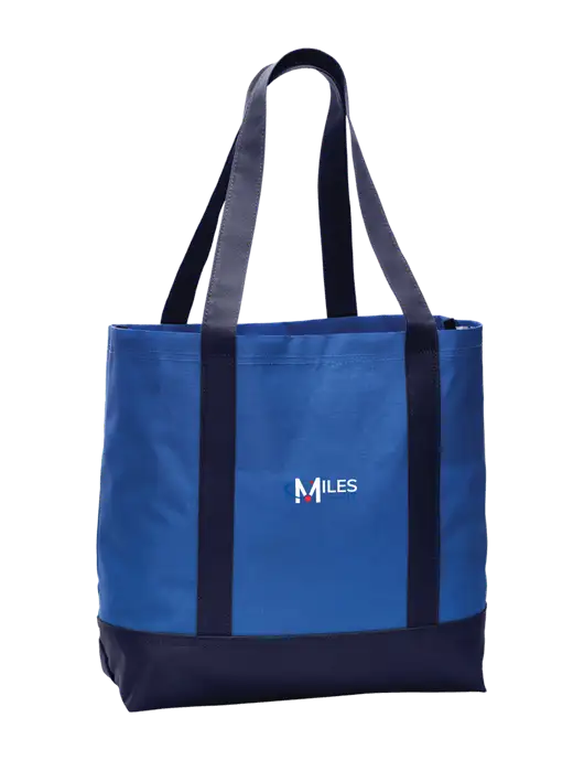 Carryall Blue/Navy Day Tote Twilight w/Miles IT Logo