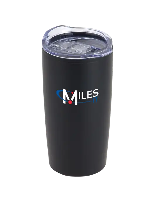 Olympus Black 20 oz Tumbler w/Miles IT Logo