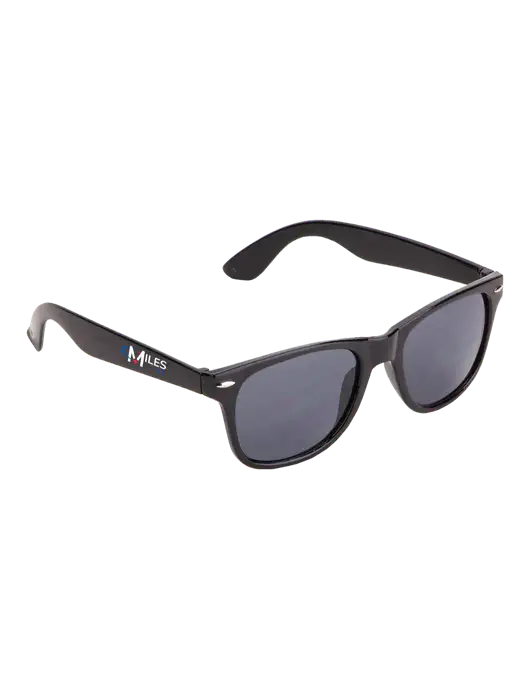Daytona Black Sunglasses w/Miles IT Logo