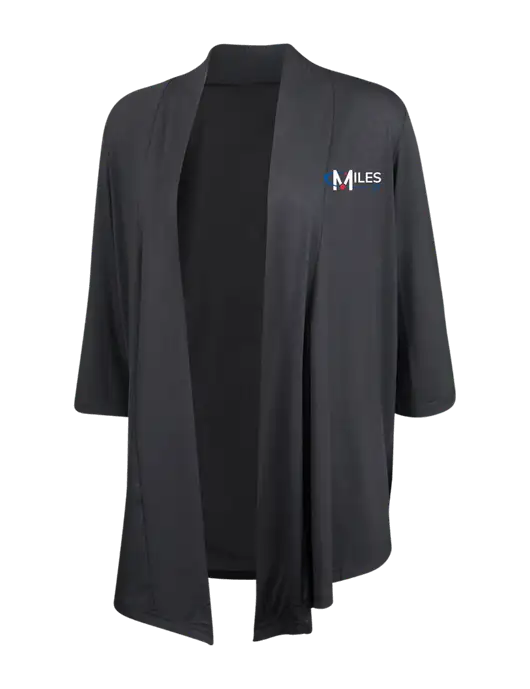 Grey Smoke Womens Concept Shrug w/Miles IT Logo