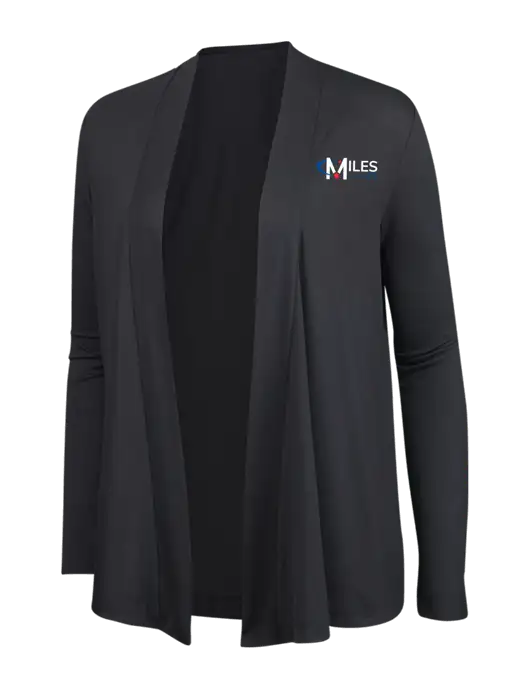 Smoke Grey Womens Concept Cardigan w/Miles IT Logo