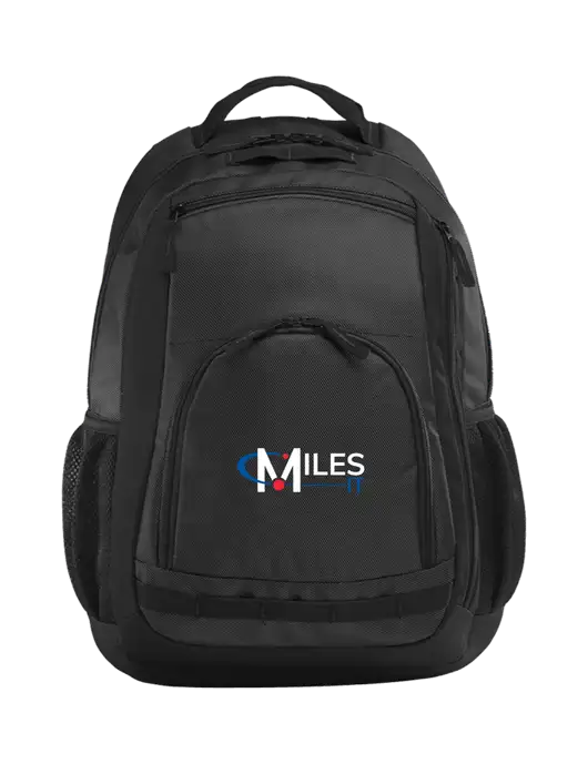 Xtreme Dark Grey/Black/Black Backpack w/Miles IT Logo
