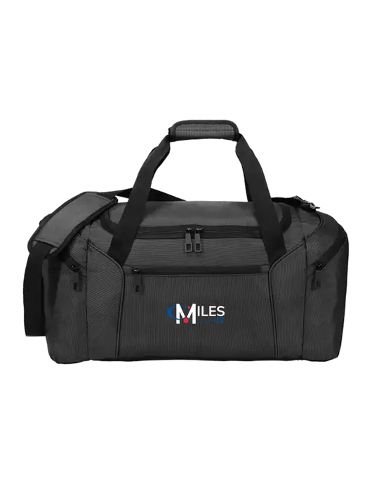 Slim & Lite Dark Grey Duffel    w/Miles IT Logo