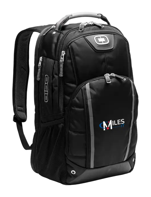 OGIO Black Bolt Pack w/Miles IT Logo