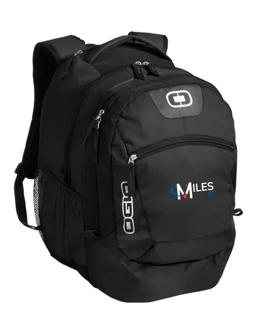 OGIO Black Rogue Pack
 w/Miles IT Logo