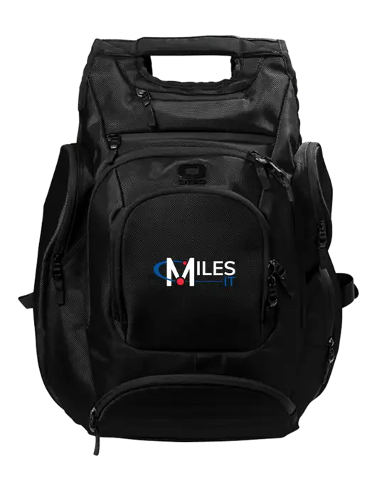 OGIO Blacktop Metro Ballistic Laptop Backpack w/Miles IT Logo