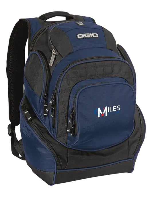 OGIO Navy Mastermind Pack w/Miles IT Logo