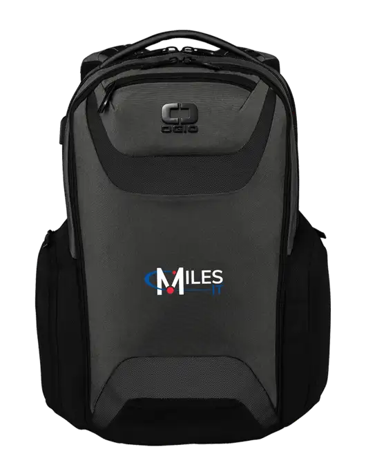 OGIO Tarmac Charcoal Connected Pack w/Miles IT Logo